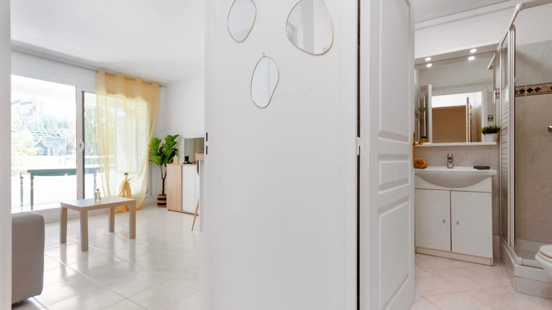 Apartment Le Seaside - Beach - Tram - Airport - Ac Nice