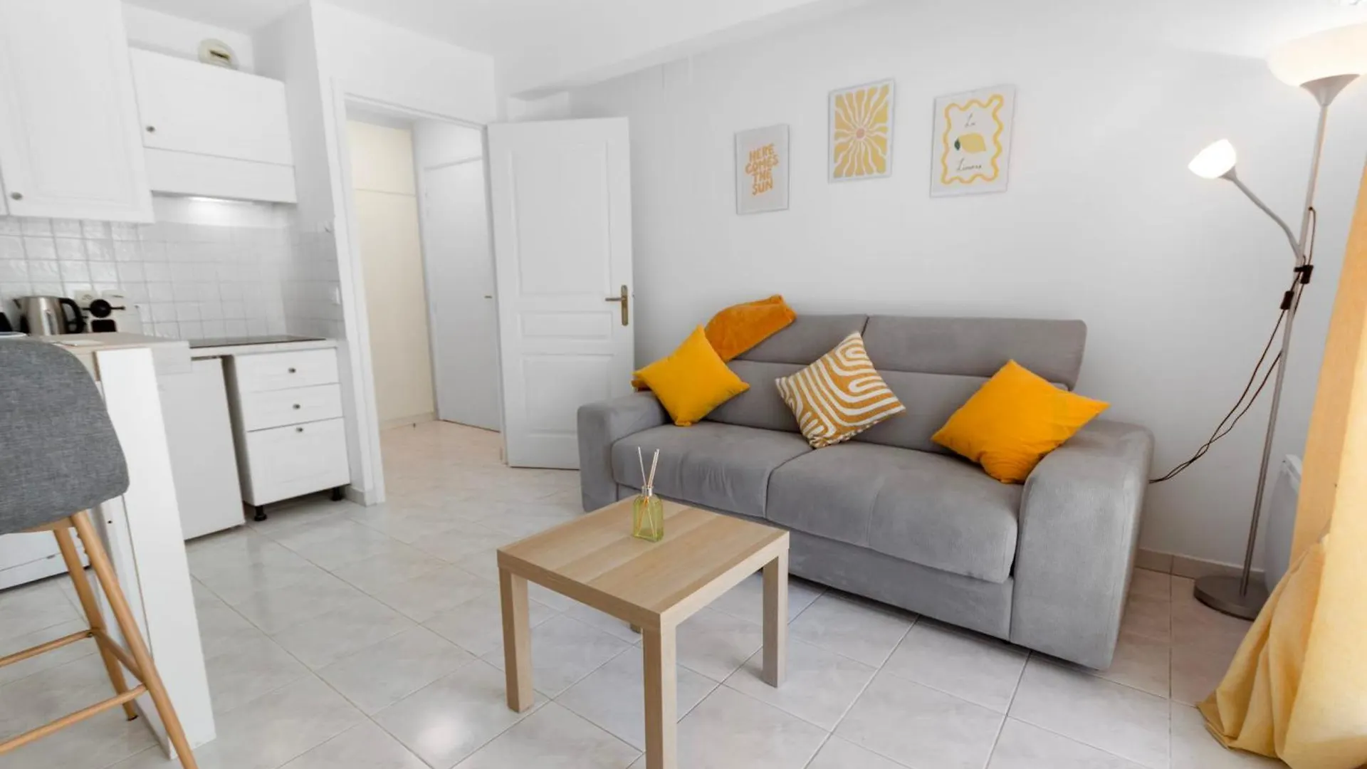 Appartement Le Seaside - Beach - Tram - Airport - Ac Nice
